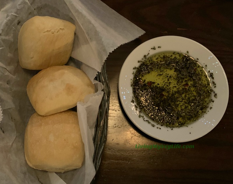 Mama Melrose vegan-friendly rolls with olive oil and herbs