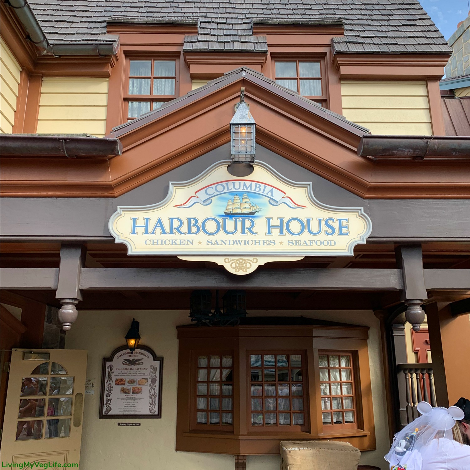 Columbia Harbour Hourse at Walt Disney World Magic Kingdom
