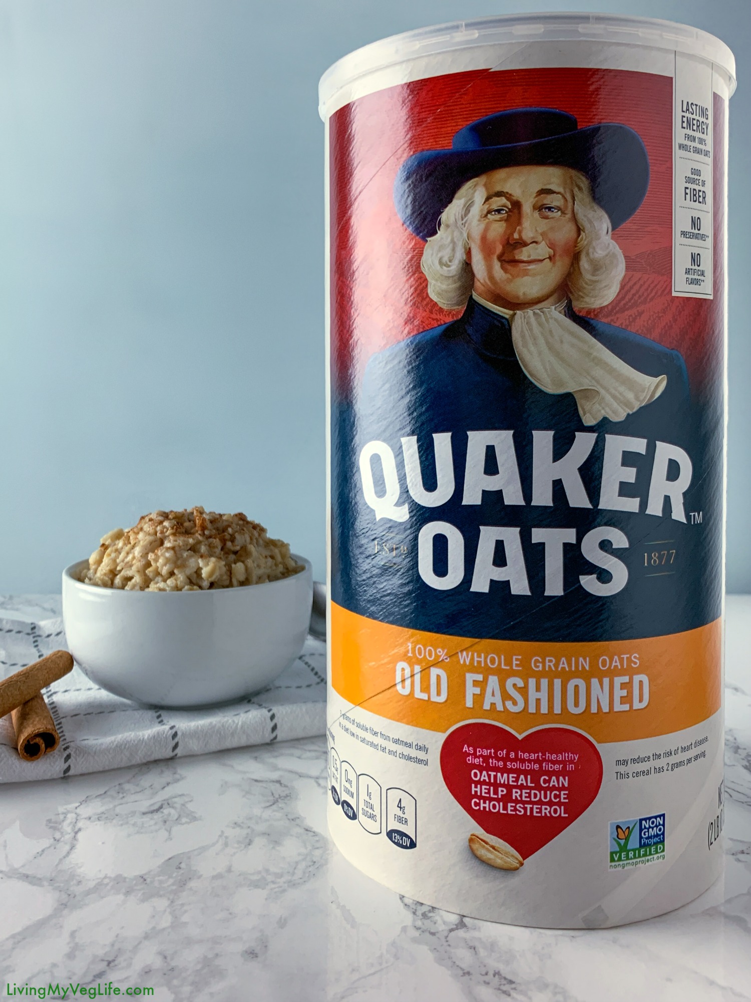 is quaker oatmeal vegan