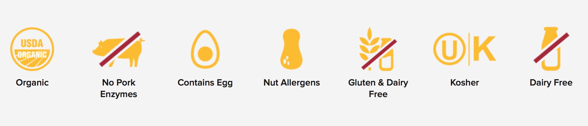 Frito Lay Website allergen filter