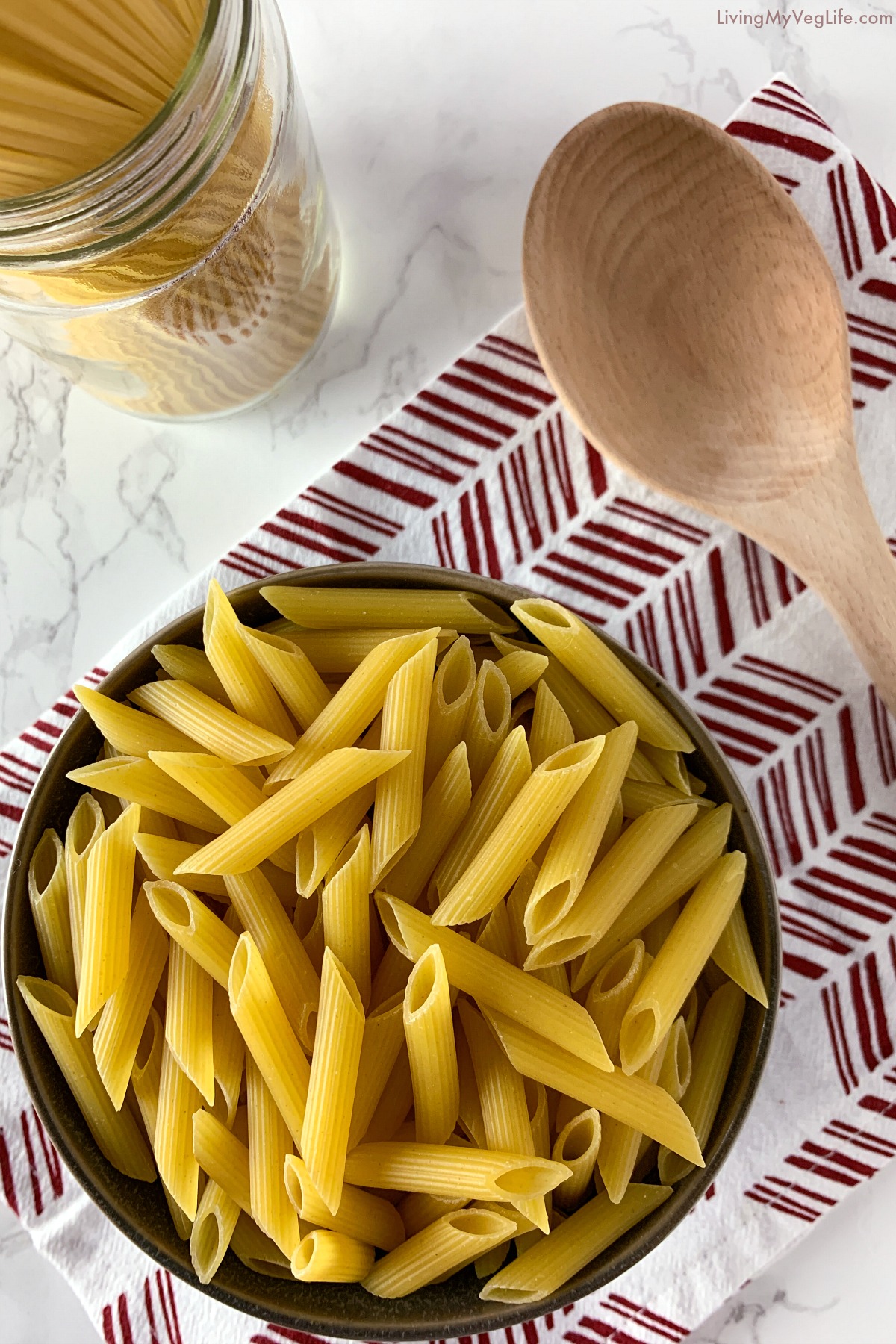 dried vegan pasta