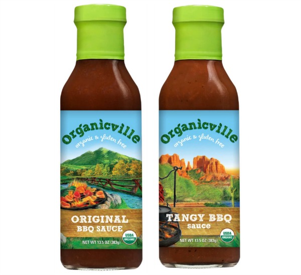 organicville vegan bbq sauces