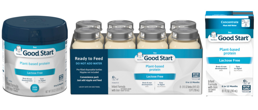 Gerber Good Start Plant Based Protein Formula