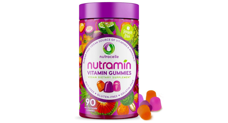 Nutramin vitamin gummies for men and women