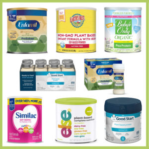 Vegan Baby Formula Brands and plant based options