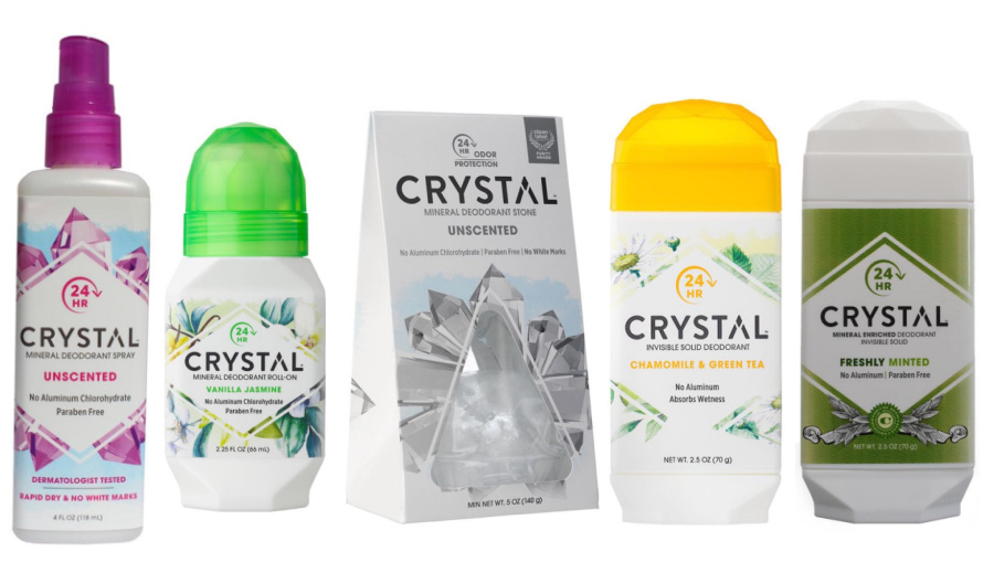 Crystal Deodorant products