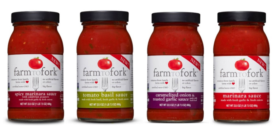 Farm to Fork pasta sauces