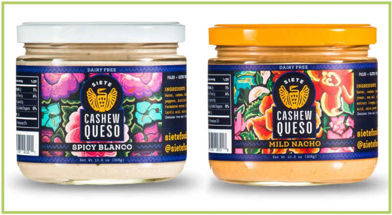 Siete Foods Cashew Queso Dips