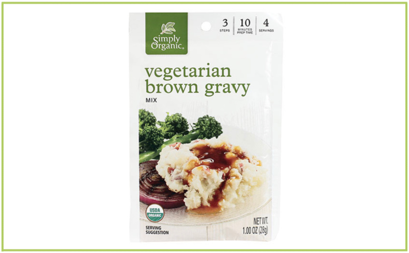 Simply Organic Vegan Gravy mix
