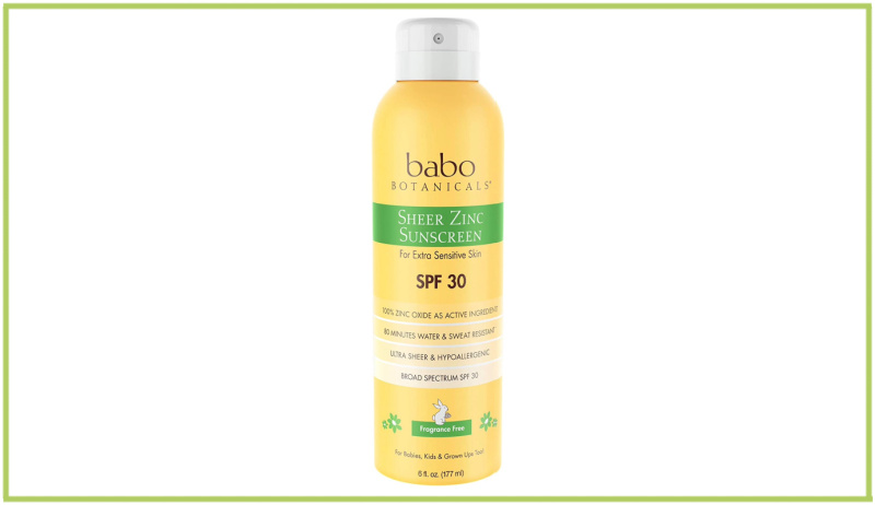 Babo Botanicals Sheer Zinc Sunscreen 