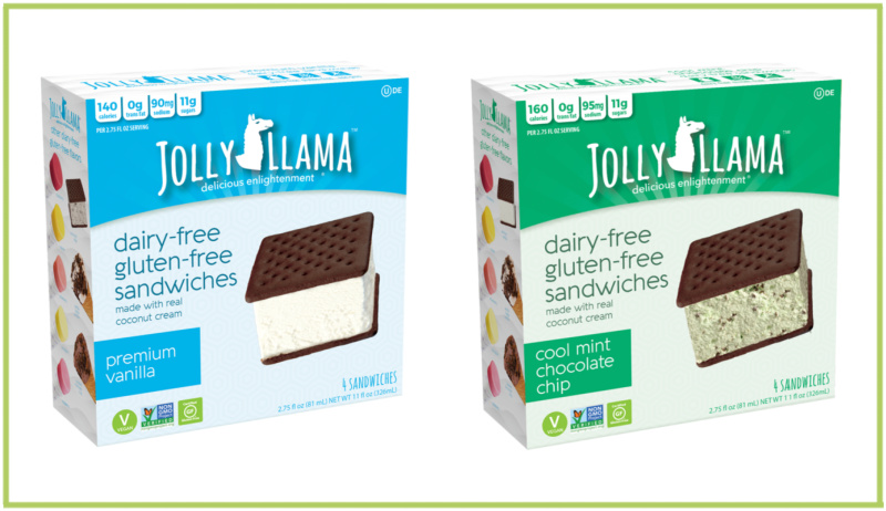 jolly llama ice cream sandwiches
