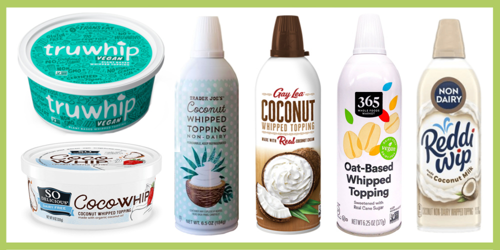 vegan whipped cream brands